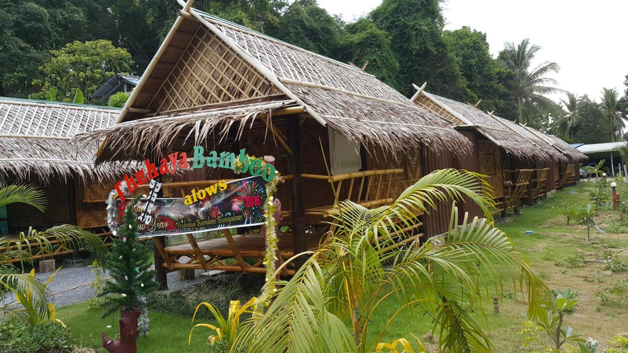 Phuhaya Bamboo Bungalows Ko Lanta Eksteriør bilde